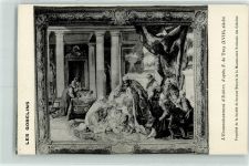 Les Gobelins l`Evanouissement d`Esther d`apres F. de Troy XVIII. Jh. Teppich