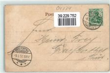 04774 O7262 Dahlen , Sachs 1902 Gebrauchsspuren Marktplatz
