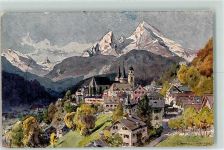 W8240 Berchtesgaden Compton, E. H. Künstlerkarte