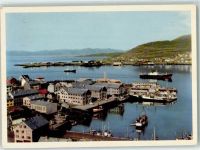 Hammerfest - Hafen Fischerboot Frachter