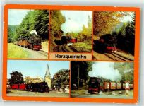 Harzquerbahn Harzbahn 1983