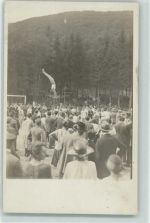 Reckstange Zuschauer AK Turnfest 1930 Privatfoto AK