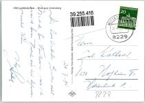 83395 W8228 Freilassing Foto AK Blick zum Untersberg Kirche