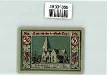 32791 W4937 Lage , Lippe Geldschein Notgeld Gutschein 50 Pfennig Kirche St. Johann