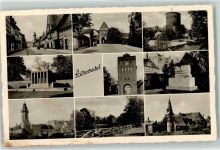 29410 O3560 Salzwedel , Hansestadt - Ehem.Rathaus Burggarten Neupervertor Kriegerdenkmal