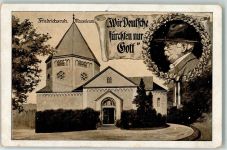 W2055 Friedrichsruh b Hamburg Mausoleum Porträt Bismarck 1915