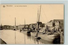 Roulers Roeselare Schiffe Anlegestelle Binnenschiff