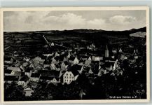 91235 W8564 Velden , Mittelfr Foto AK Kirche Gruss