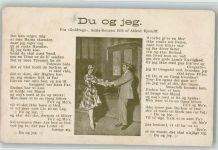 Fra Guldregn - Scala Revue 1916 auf Alfred Kjerulff Motiv Dänemark