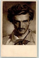Verlag Ackermann Nr. 2635 Anselm Feuerbach - Selbstbildnis Künstler