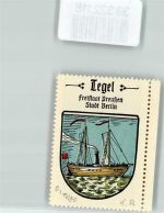 10115 W1000 Tegel - Vignette Wappen Freistaat Preußen Stadt Berlin