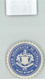 09212 O9102 Limbach-Oberfrohna Siegelmarke der Stadtrath zu Limbach