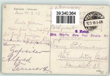 Kattowitz Katowice 1918 - Blücherplatz