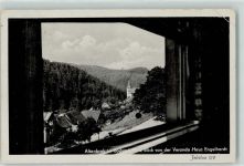 38889 O3721 Altenbrak Foto AK Veranda Haus Engelhardt