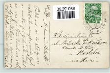 Muff aus Pelz , Kostüm mit Hut AK Pelzmode 1913 Privatfoto AK