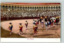 Stierkampfarena Einmarsch der Toreros Motiv Spanien
