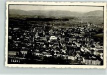 Celje Cilli Foto AK WK II Stempel Kirche
