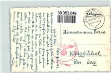 Celje Cilli Foto AK WK II Stempel Kirche