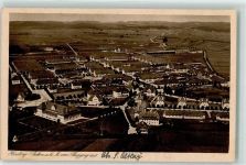 72510 W7488 Heuberg , Truppenübungsplatz Foto AK Fliegeraufnahme