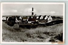 25997 W2284 Hörnum Sylt Gebrauchsspuren Leuchtturm Foto AK