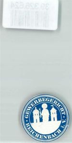 08468 O9800 Reichenbach , Vogtl Siegelmarke Gewerbegericht Reichenbach i.V.