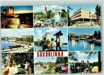 Savonlinna - Hafen Dampfer Casino Burg Auto