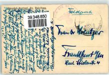 Stolp Slupsk - Steilküste bei Neustrand Klein Machmin WK II Stempel