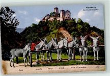 O5900 Eisenach , Thür Wartburg Esel Gebrauchsspuren
