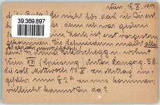 1080 Wien 8. Bezirk, Josefstadt 1917 Ganzsache