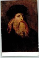 Leonardo Da Vinci Künstler Künstlerkarte