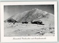 Schneekoppe - Heimatliche Weihnachts und Neujahrswünsche Winter Schnee