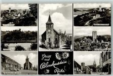 45525 W4320 Blankenstein , Ruhr - Burg Marktplatz Kath. Kirche Ev. Kirche Oldtimer
