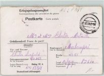 Kriegsgefangenenpost Leopold Stalag XI A Feldpoststempel WK II Kriegsgefangener 1942