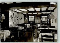 54470 W5550 Bernkastel-Kues Gebrauchsspuren Hotel-Weinstube zur Post Gaststube