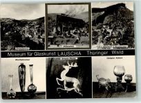 98724 O6426 Lauscha - Museum für Glaskunst Glaswaren Hüttenplatz