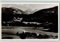 83355 W8221 Bergen , Oberbay Gebrauchsspuren Blick gegen Maria Eck und Bad Adelholzen