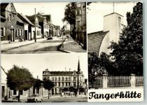 39517 O3510 Tangerhütte - Bahnhofstraße Thälmannstraße Kath. Kirche