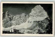 Lamsenjochhütte - Hüttenstempel Lamsenhütte Lamsenspitze 2501 m