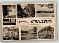 15344 O1260 Strausberg - Diesterwegschule Volksbad Straus-See Jugendherberge Käthe Kollwitz
