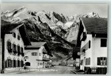 82490 W8105 Farchant - Dorfstraße Gasthaus Alter Wirt Zugspitze