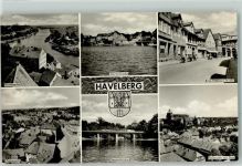 39539 O3530 Havelberg - Steintorbrücke Ernst Thälmann Straße Wappen
