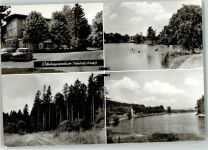 06493 O4301 Neudorf b Quedlinburg - Erholungszentrum Gasthaus Waldblick Gondelteich Teufelsteich