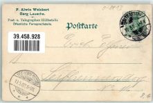 02779 O8813 Waltersdorf b Zittau 1902 - die Lausche