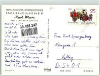 08261 O9655 Schöneck , Vogtl Winter FDGB-Erholungsheim Karl Marx im Schnee