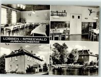 15907 O7550 Lübben - Jugendherberge Speisesaal