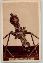 Zeiss Planetarium Astronomie Gebrauchsspuren