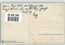 sign.Flesch Brunningen Frau Adagio Verlag Seemann Nr.5 Klavier 1919 Künstlerkarte