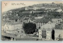 19800 Correze - Hotel des Postes et Theatre