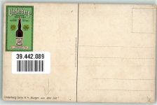 Werbung Underberg Serie Burgen aus alter Zeit Nr.4 Burg / Schloss