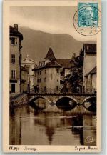 74000 Annecy - Le pont Morens Brücke